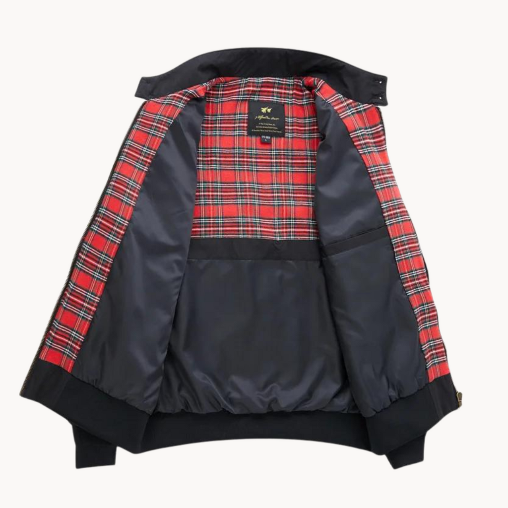 Veste Harrington Heritage Camden pour hommes - Tartan