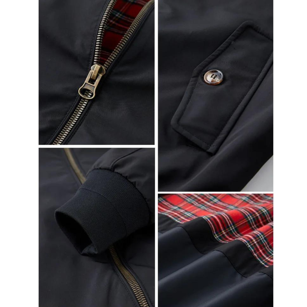 Veste Harrington Heritage Camden pour hommes - Tartan