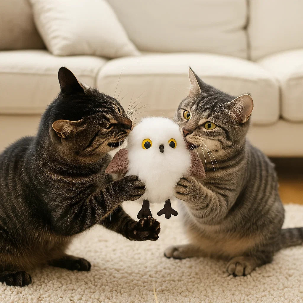 FeatherWhirl™ — Éveillez les instincts sauvages de votre chat pour une aventure intérieure sans fin