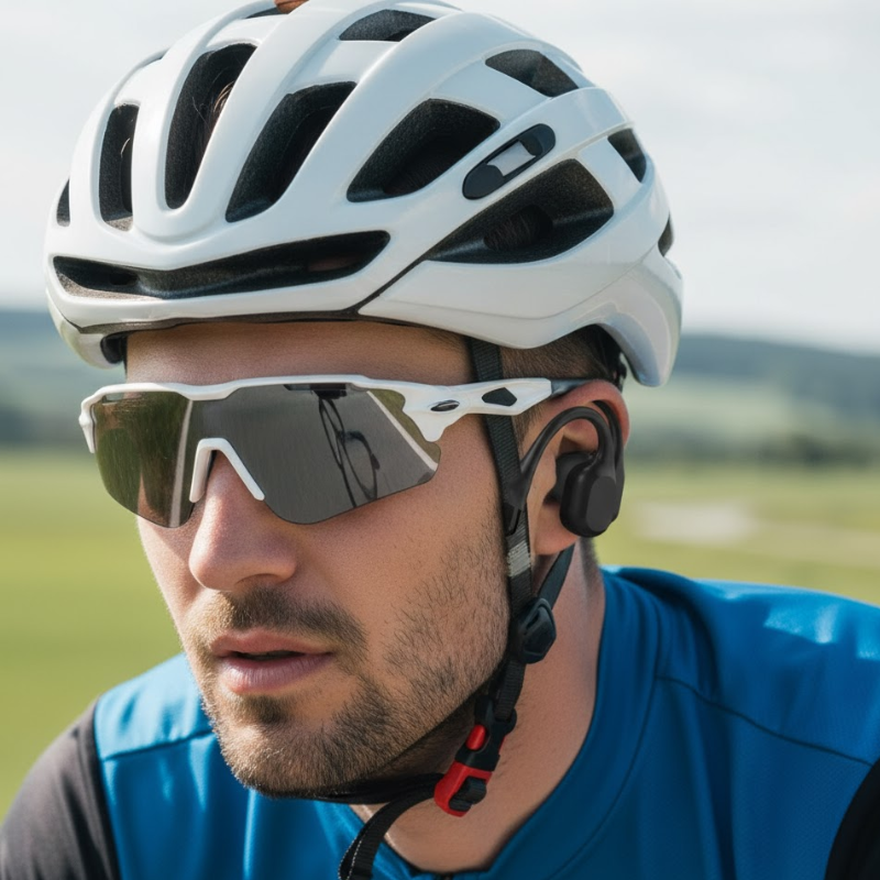 Casque Audio Étanche À Conduction Osseuse Avec Bluetooth 5.4 Et Lecteur MP3 Intégré (32 Go)
