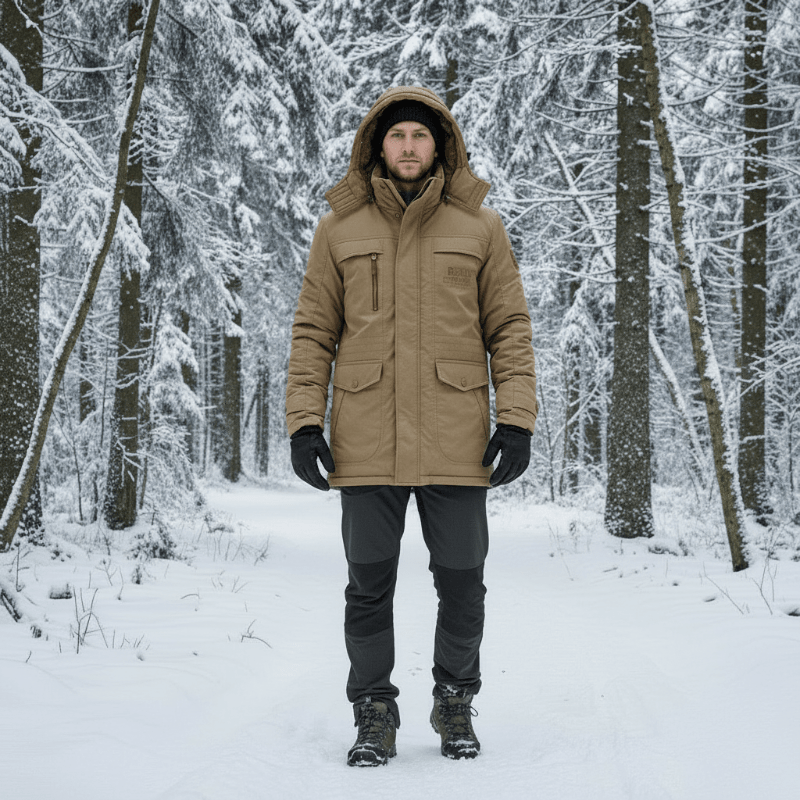 FROSTGUARD – Parka rembourré pour chaleur et protection par temps froid