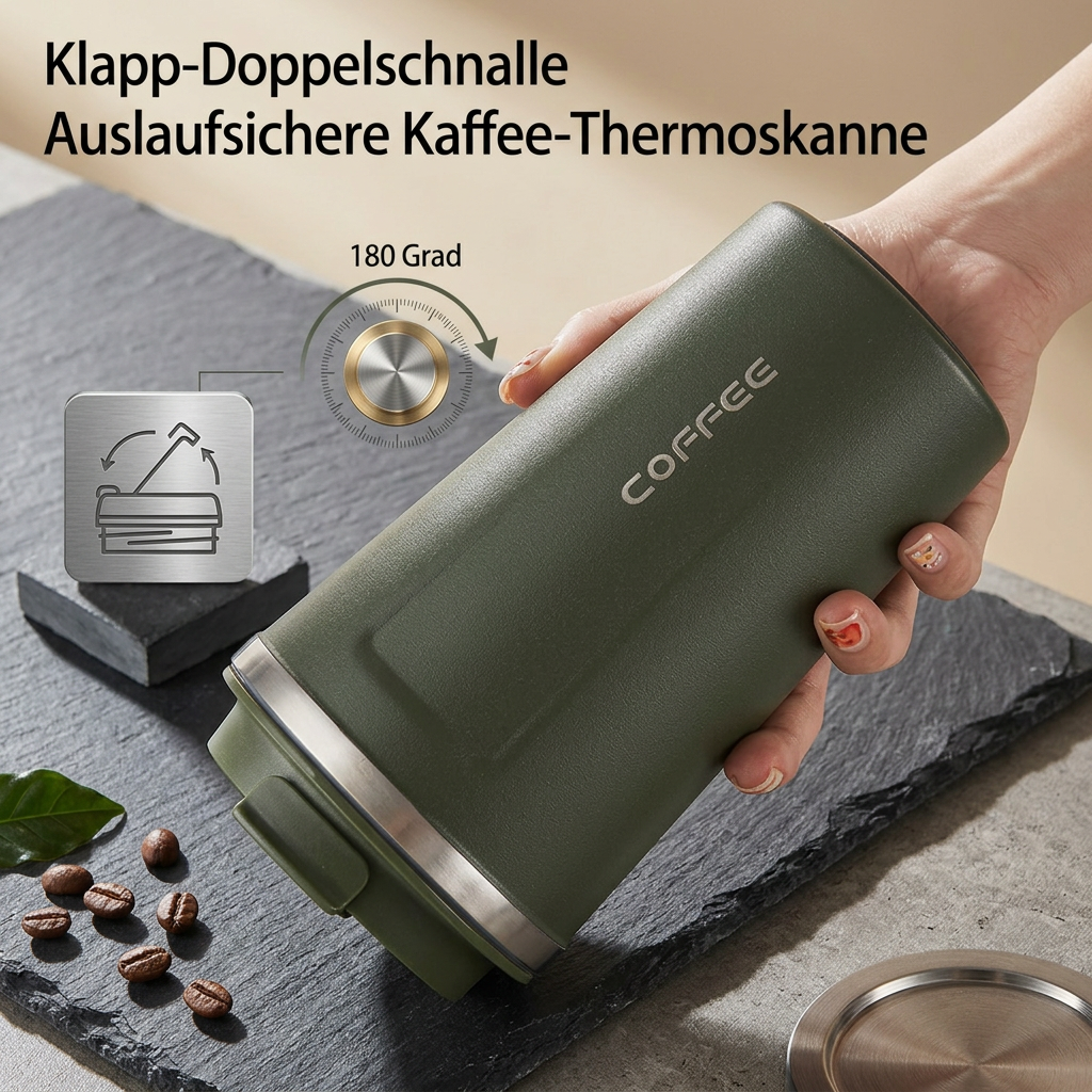 Gobelet de Voyage avec Affichage Intelligent de Température | Vaisselle en Acier Inoxydable
