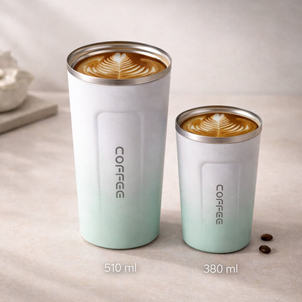 Gobelet de Voyage avec Affichage Intelligent de Température | Vaisselle en Acier Inoxydable