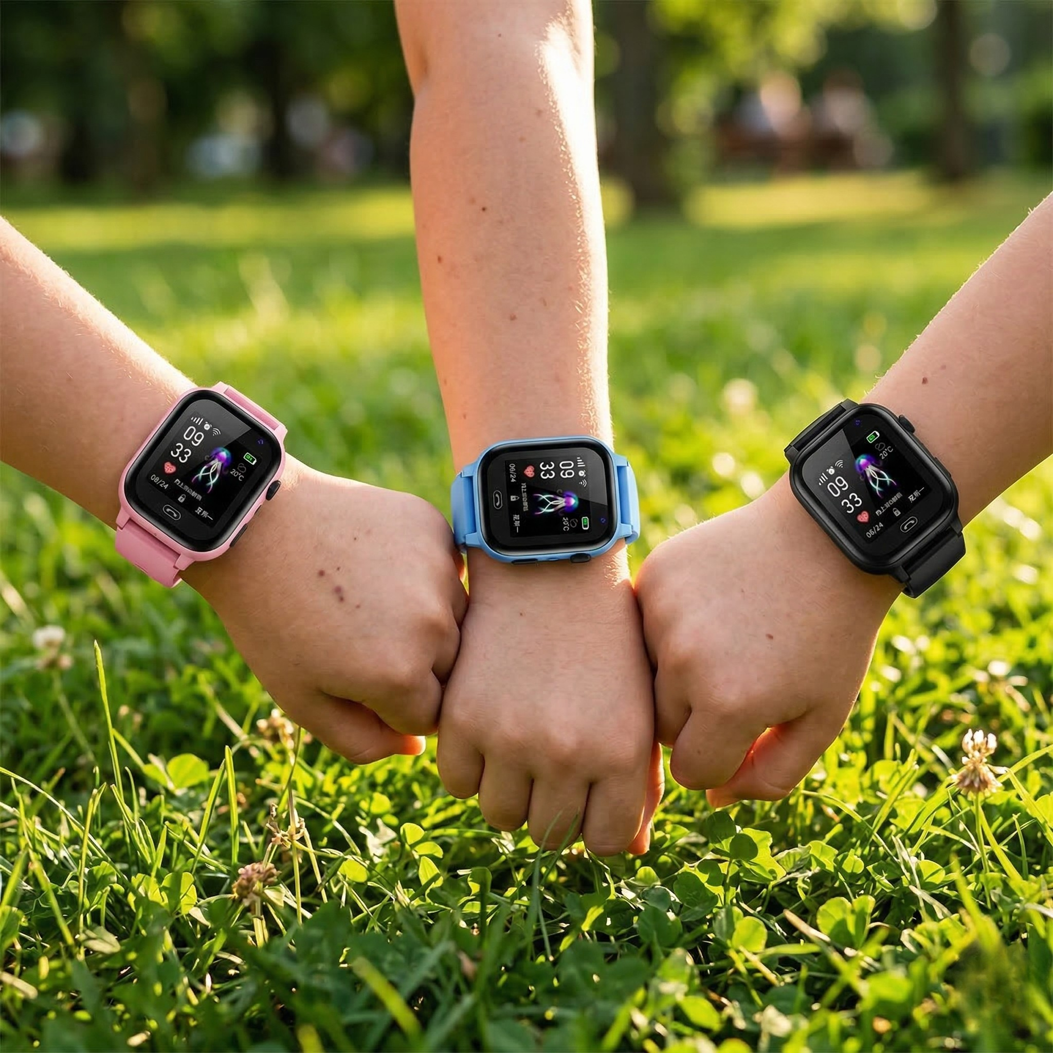 Montre Connectée GPS pour Enfants avec Suivi de Localisation