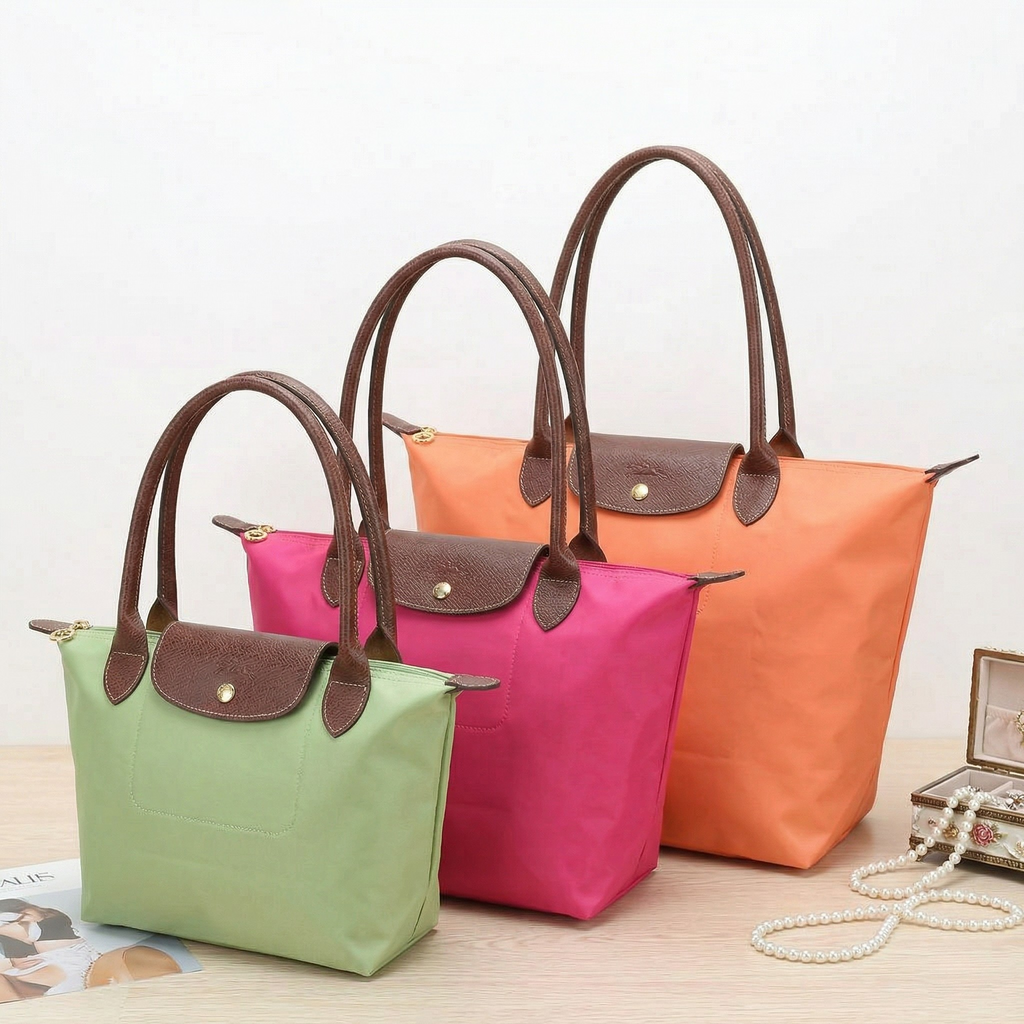 Sac à Bandoulière Oxford Imperméable Léger Tote Bag Disponible en Plusieurs Tailles
