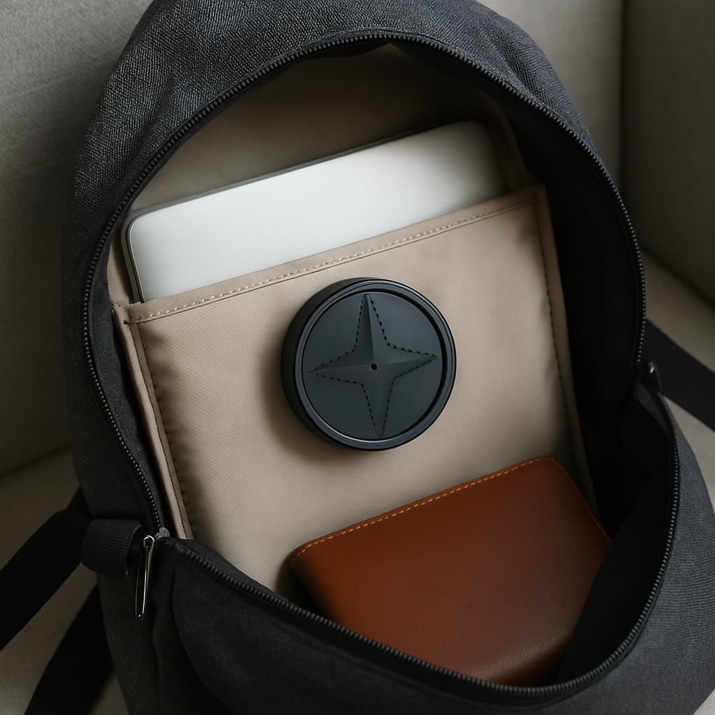 Traceur GPS Magnétique Compact – Localisation en temps réel pour véhicules, animaux de compagnie et objets de valeur – Rechargeable via USB