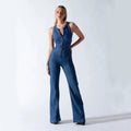 Salopette en Jean Tendance pour Femmes avec Coupe Flatteuse