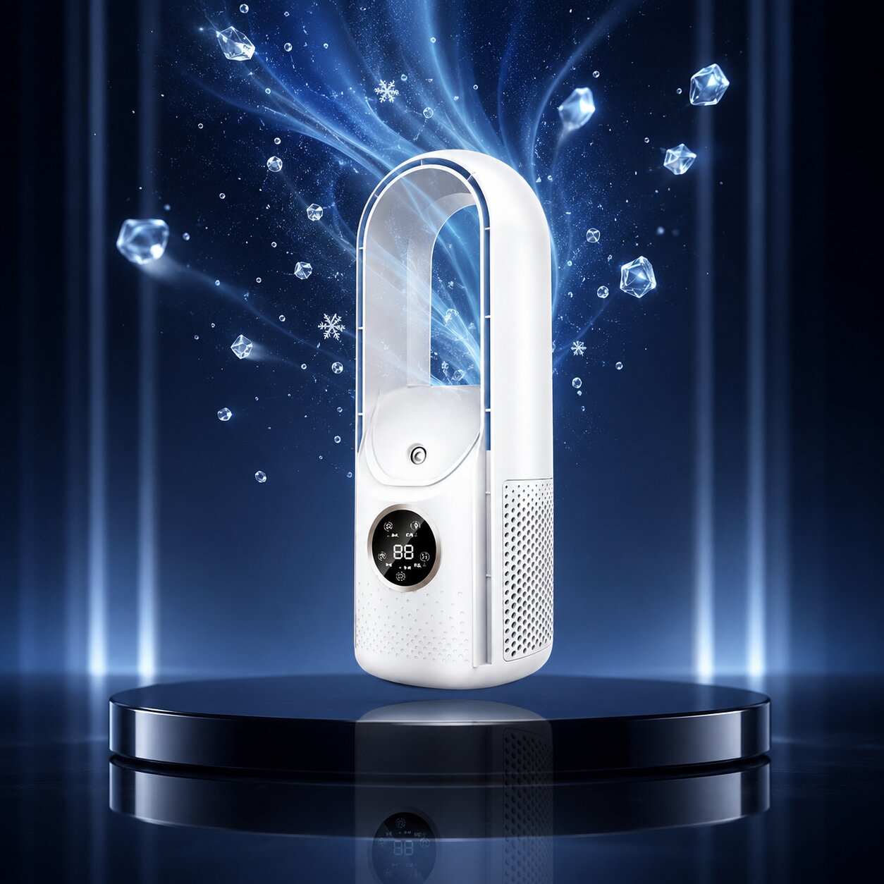 Ventilateur Tour | Ventilateur Silencieux | Ventilateur de Table | WhisperCool