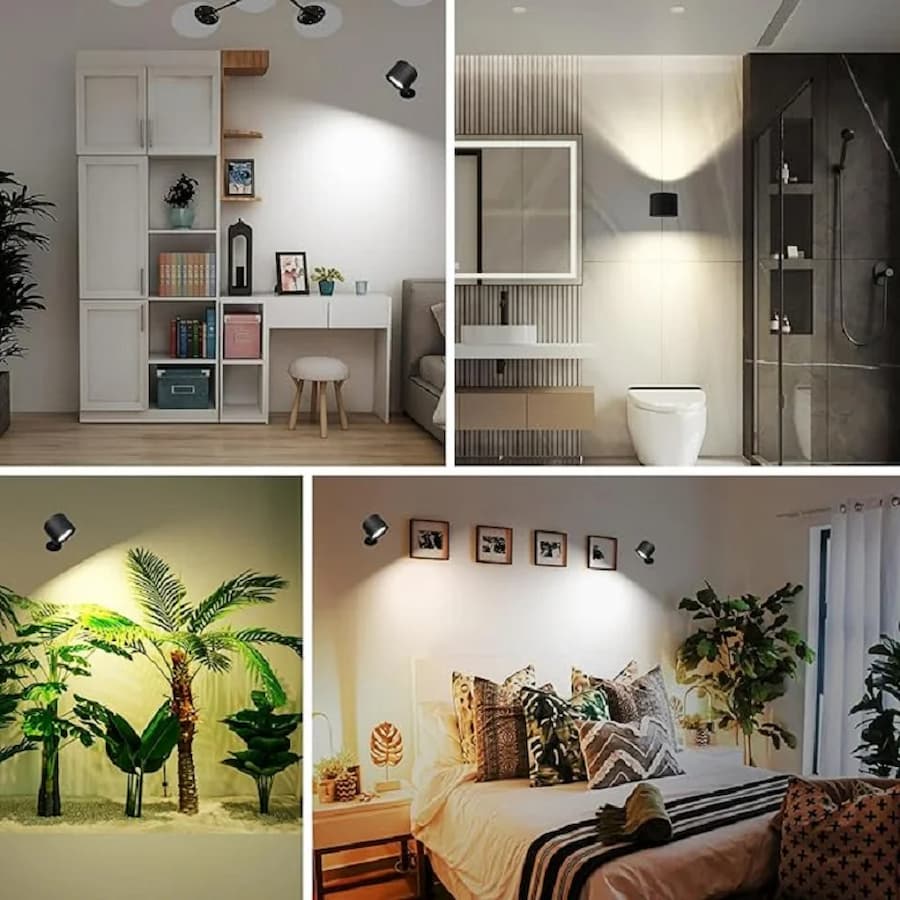DuoLumen - Applique murale LED magnétique double face