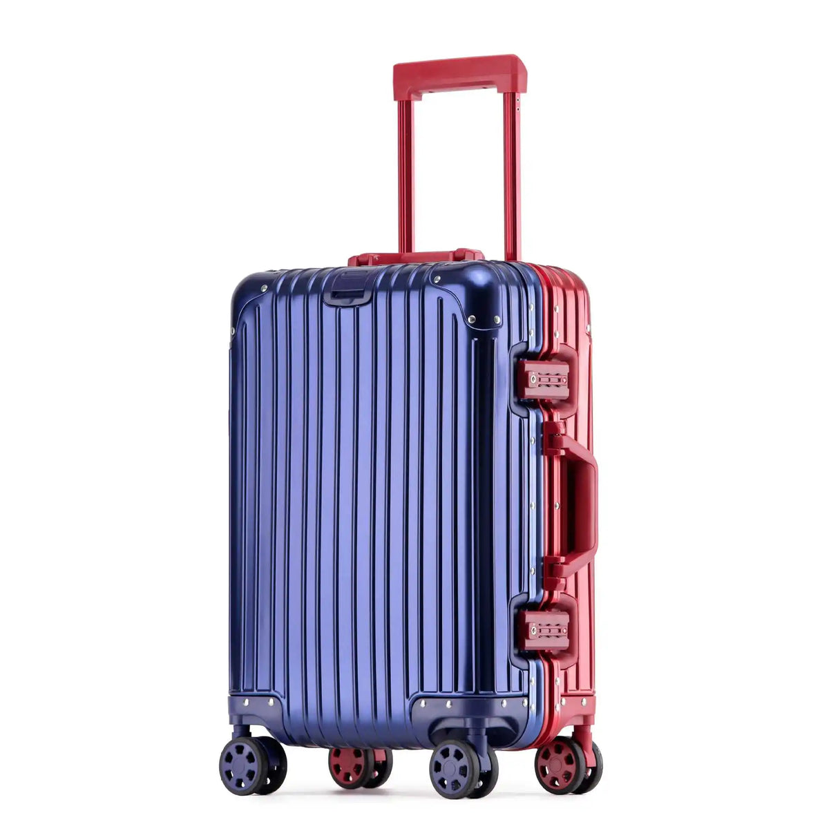 Valise de Voyage Rigide en Aluminium-Magnésium Unisexe - Durable et Sécurisée