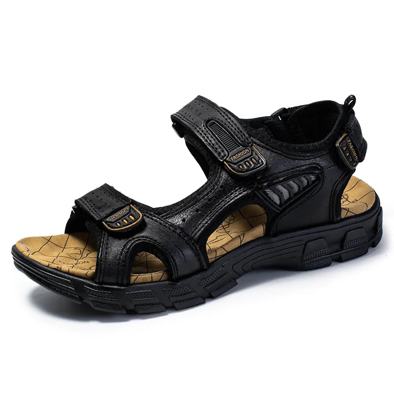 Sandales Velcro Unisexes avec Support de Voûte Confortable
