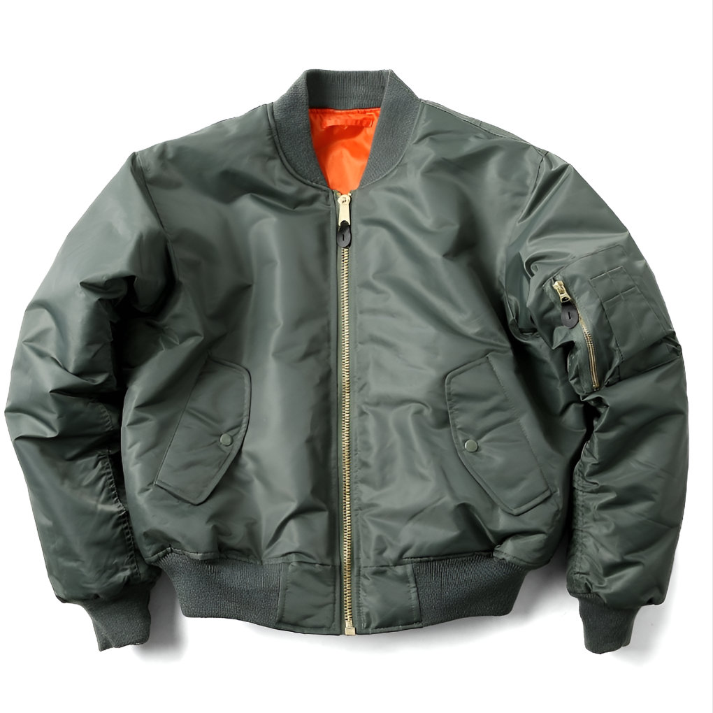 Veste Bomber Unisexe Classique Légère pour Toutes les Saisons