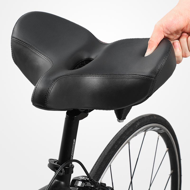 Selle de vélo unisexe confortable avec siège extra large