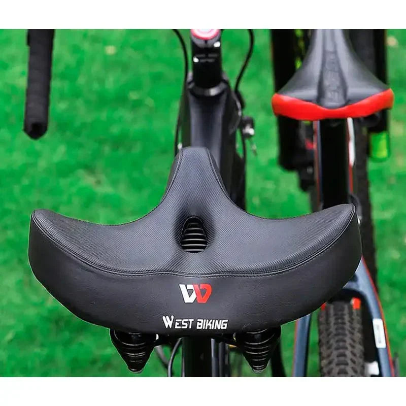 Selle de vélo unisexe confortable avec siège extra large
