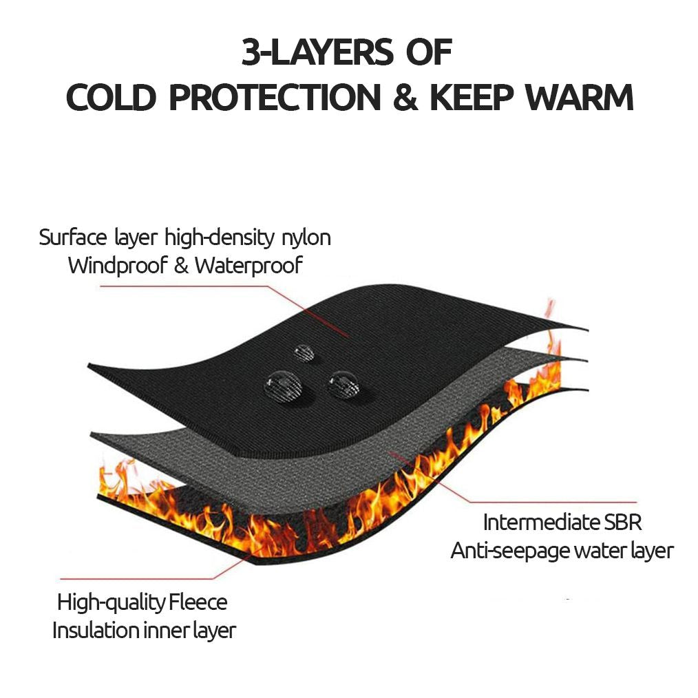 Gants d'Hiver Électriques Thermiques Unisexes Imperméables
