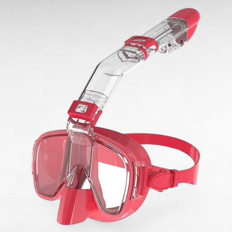 Masque de Plongée Unisexe Pliable avec Vue à 180° pour les Sports Nautiques