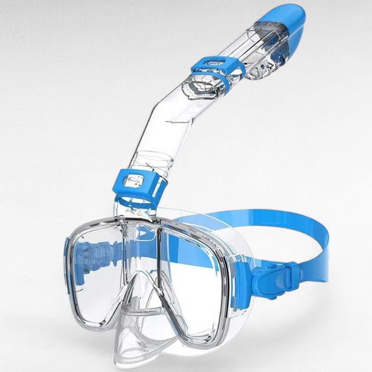 Masque de Plongée Unisexe Pliable avec Vue à 180° pour les Sports Nautiques