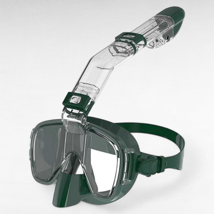 Masque de Plongée Unisexe Pliable avec Vue à 180° pour les Sports Nautiques