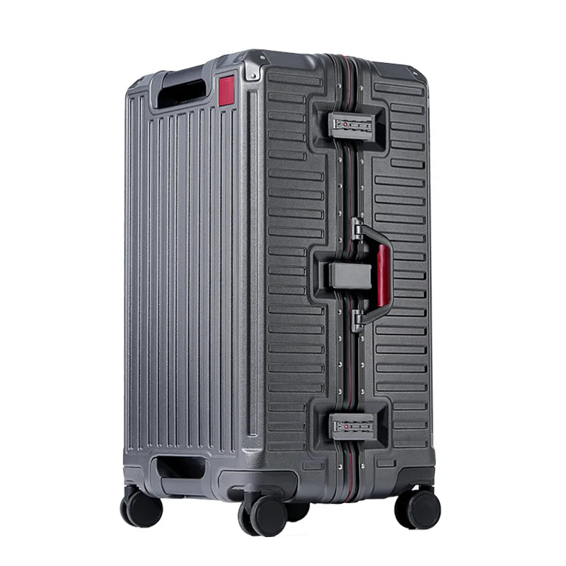 Valise Rigide Unisexe de Voyage avec Poignée Large