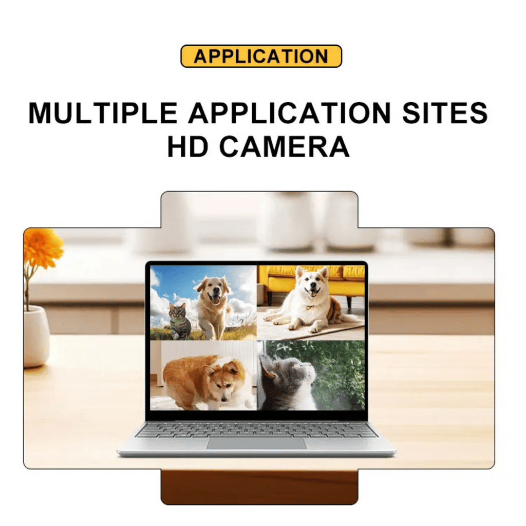 Caméra de Collier HD Unisexe pour Chiens et Chats – Capturez Leur Monde