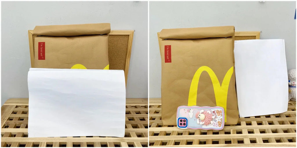 Sac à dos unisexe au design ludique de restauration rapide pour un usage quotidien