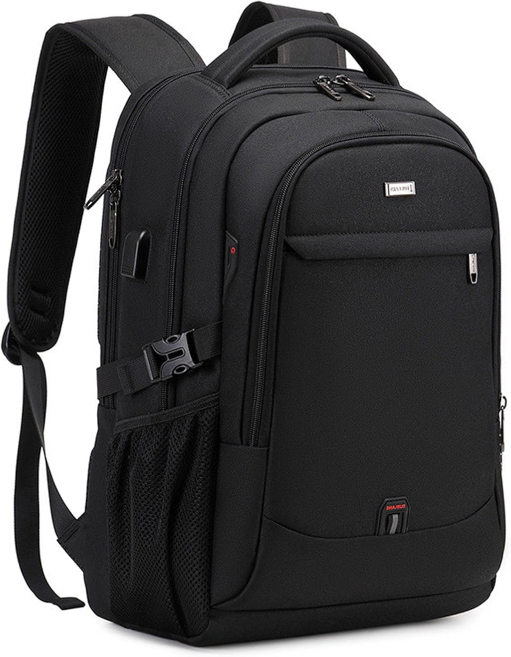 Sac à dos unisexe résistant à l'eau pour ordinateur portable et voyage avec rangement organisé