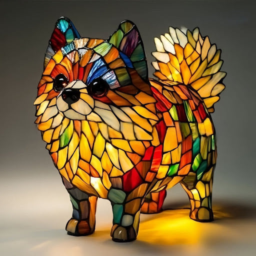 Lunaro - Lampe de Nuit LED Artistique avec Races de Chiens pour Décoration Intérieure Ambiance