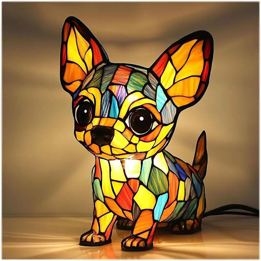 Lunaro - Lampe de Nuit LED Artistique avec Races de Chiens pour Décoration Intérieure Ambiance