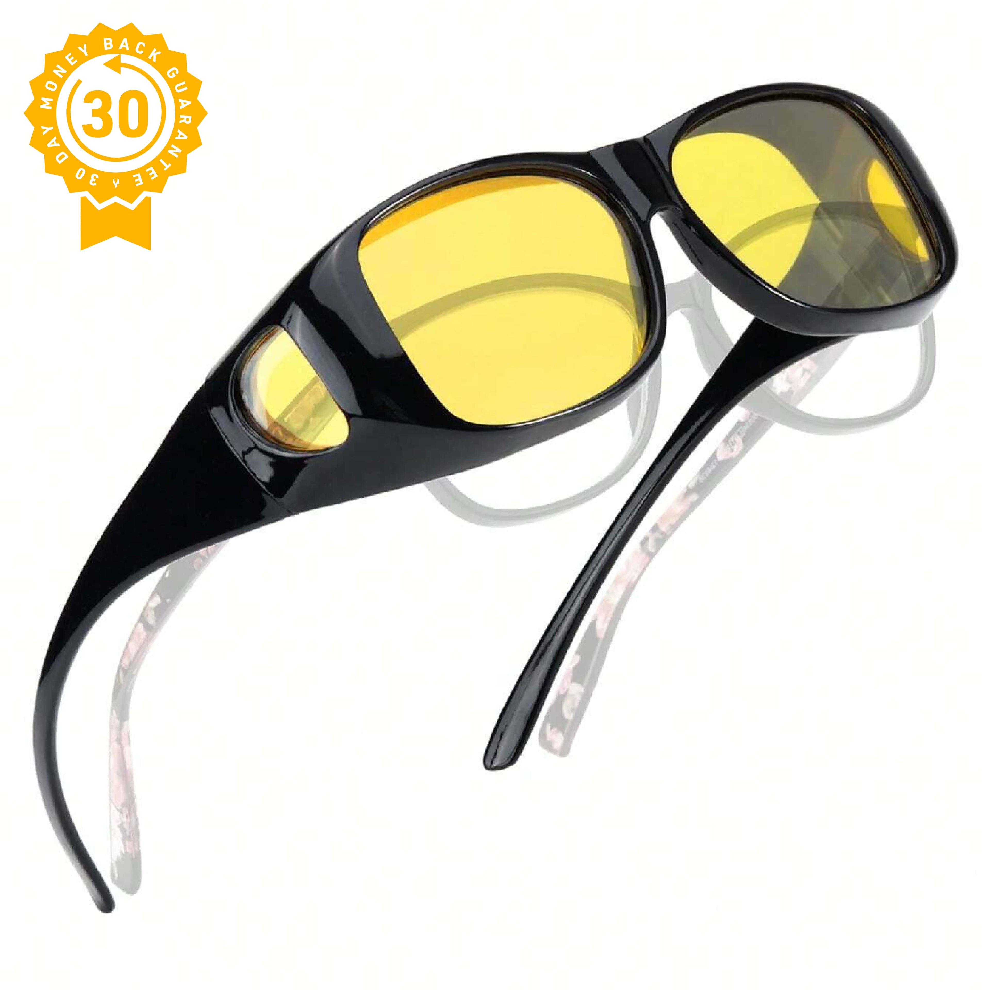 Lunettes de Phare - Lunettes de Conduite de Nuit pour une Vision Sans Éblouissement