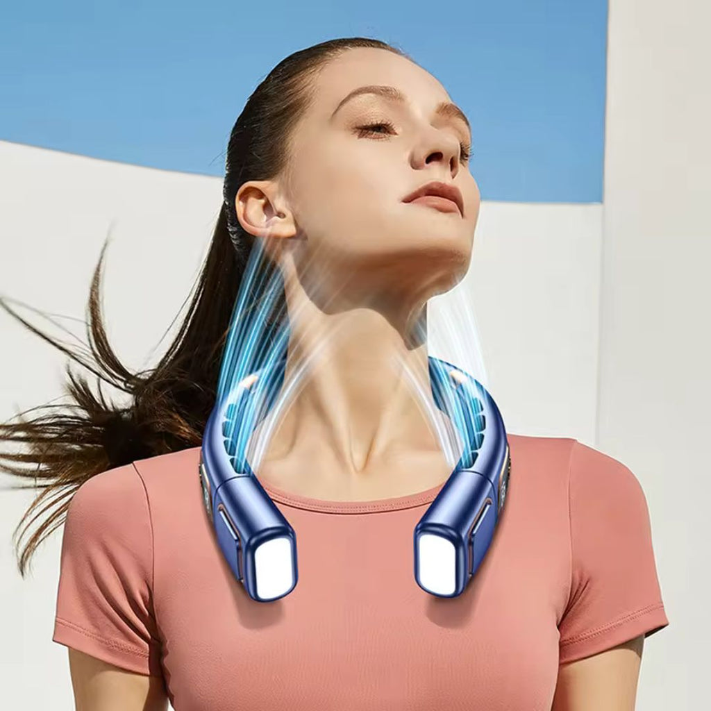 Froza – Ventilateur de Cou Numérique à Refroidissement 360°