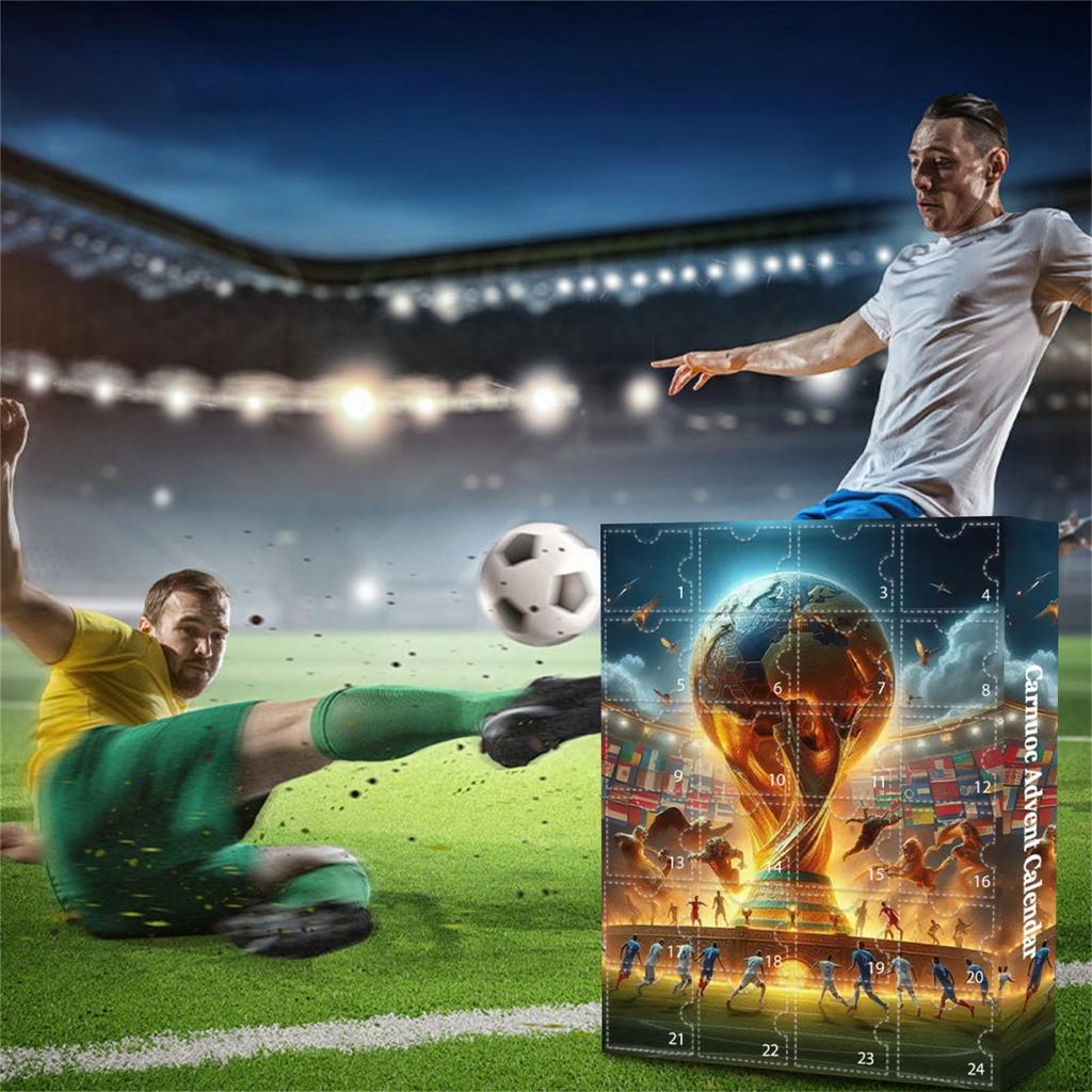Calendrier de l'Avent Football 2025 | Parfait pour tout vrai fan de football