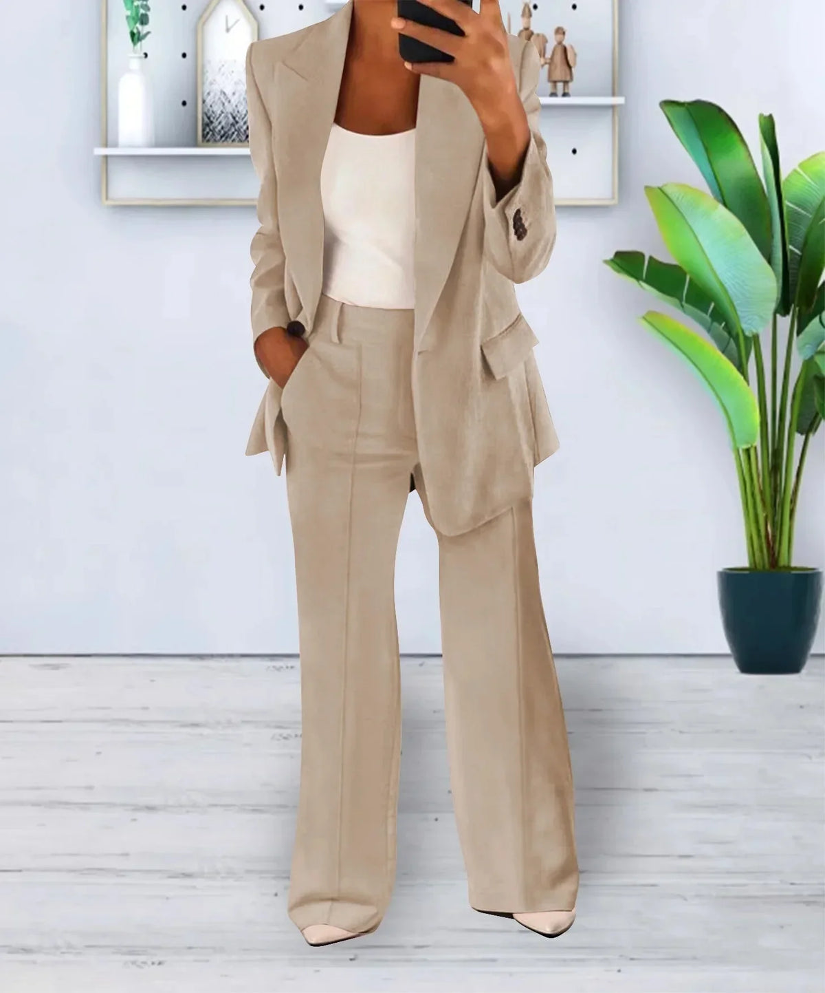 Amelia™ | Ensemble Veste + Pantalon