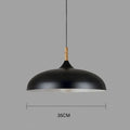 Lampe de plafond en chêne scandinave | Moderne et économe en énergie