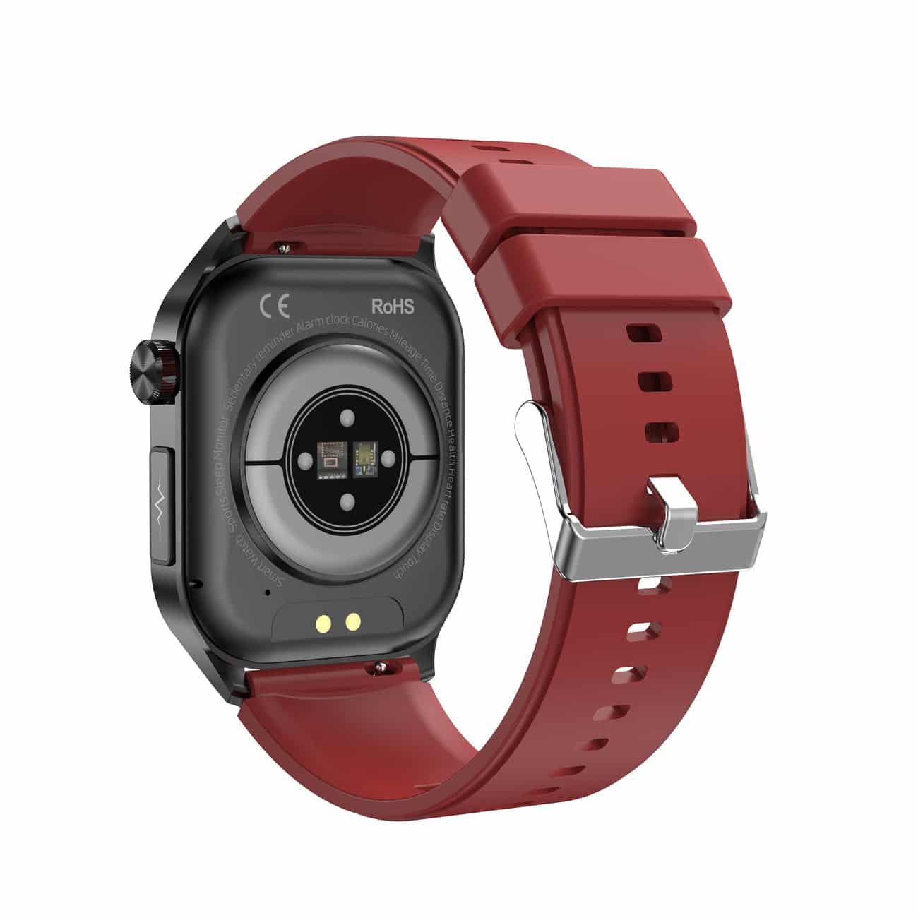 Montre intelligente pour la santé et le fitness – EKG, pression artérielle, mesure de la fréquence cardiaque – compatible iOS et Android