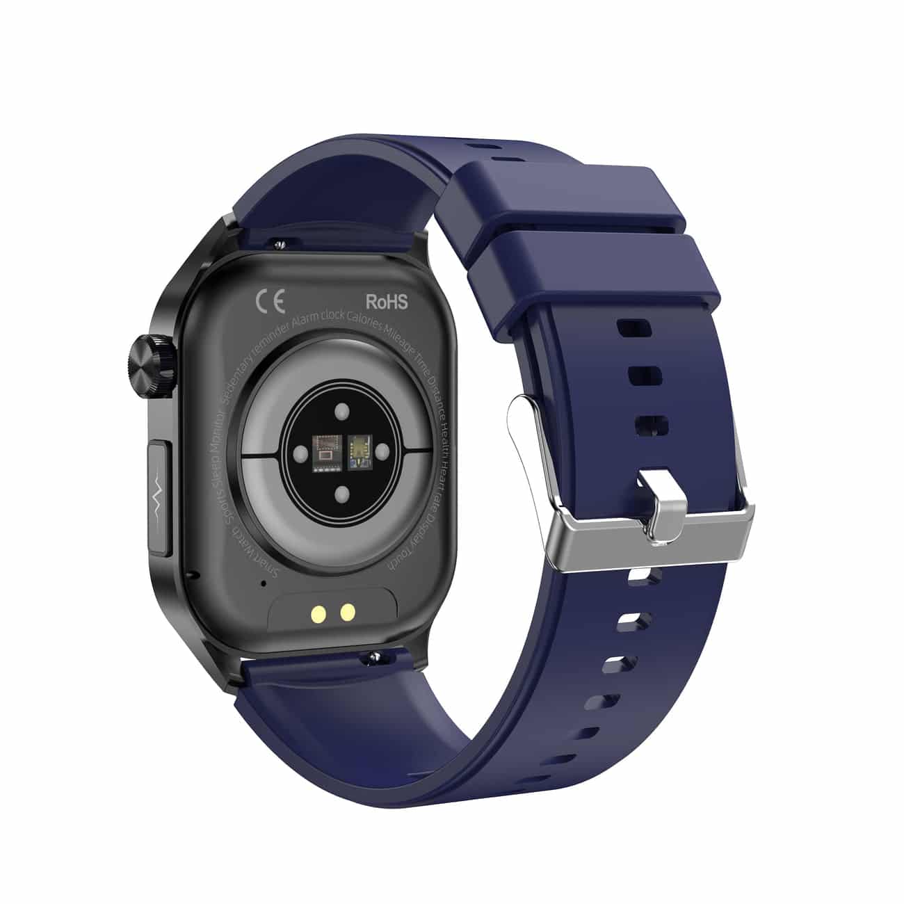 Montre intelligente pour la santé et le fitness – EKG, pression artérielle, mesure de la fréquence cardiaque – compatible iOS et Android