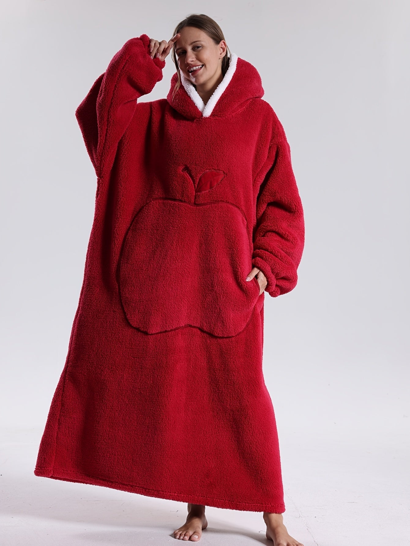 Hoodie Couverture | Couverture avec manches | Pull Couverture Portable | WärmeHood