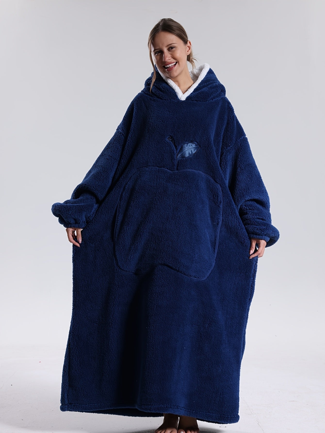 Hoodie Couverture | Couverture avec manches | Pull Couverture Portable | WärmeHood