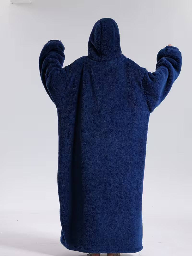 Hoodie Couverture | Couverture avec manches | Pull Couverture Portable | WärmeHood