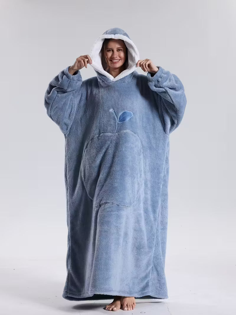 Hoodie Couverture | Couverture avec manches | Pull Couverture Portable | WärmeHood