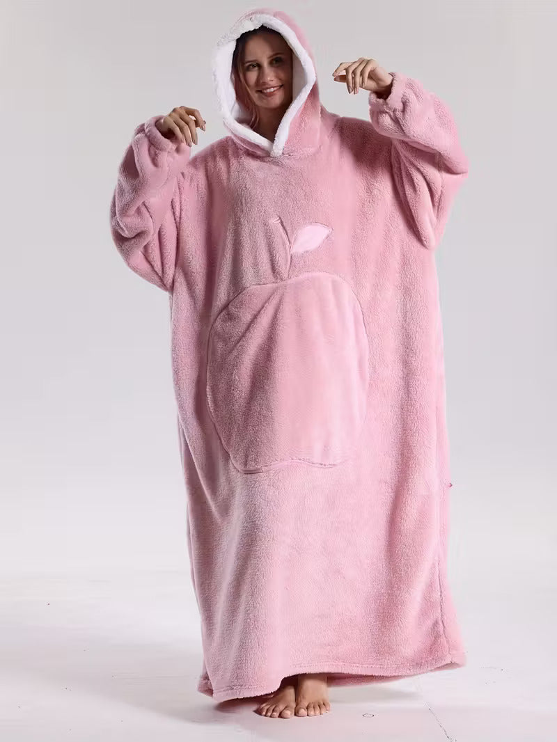 Hoodie Couverture | Couverture avec manches | Pull Couverture Portable | WärmeHood