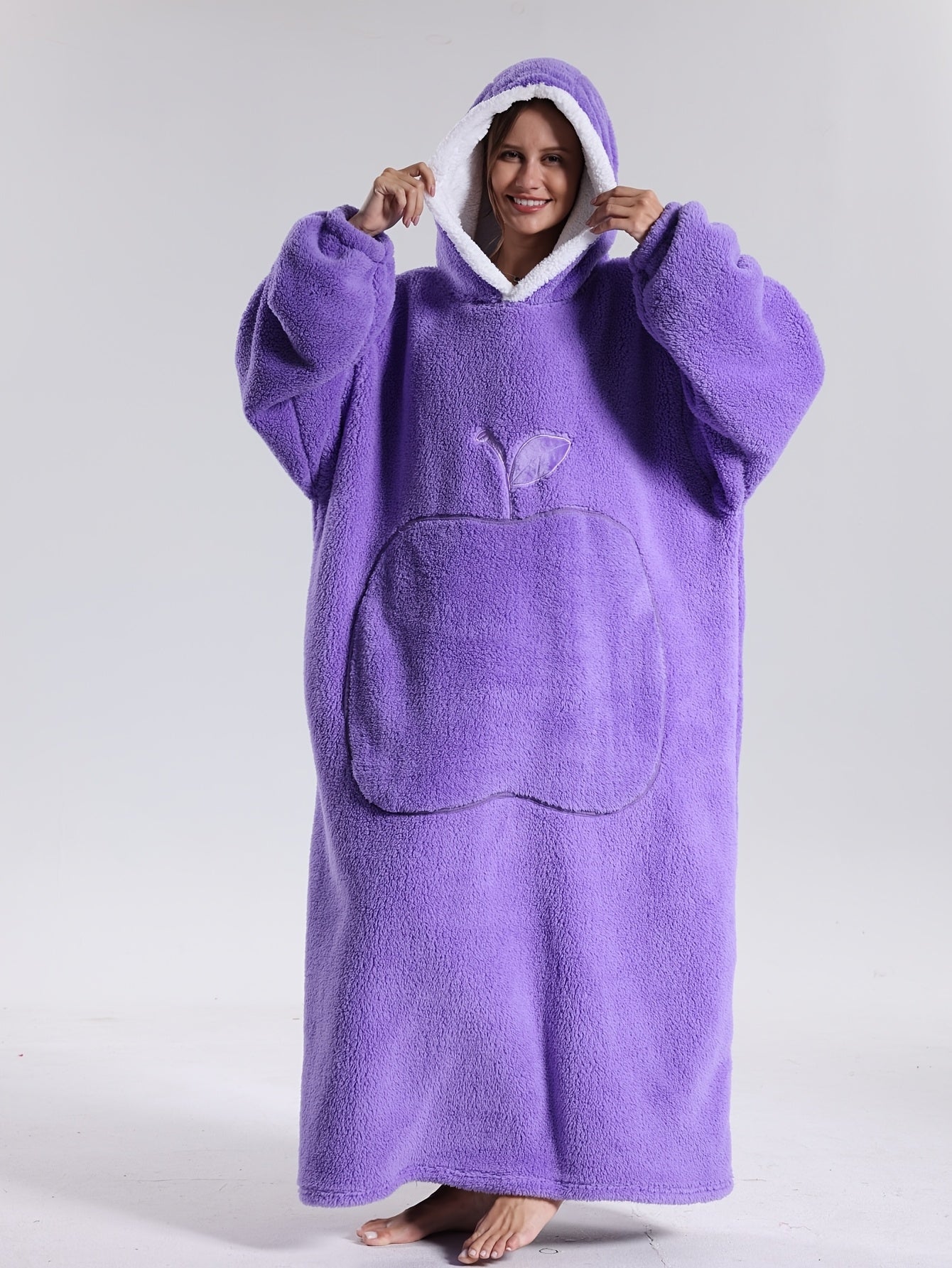 Hoodie Couverture | Couverture avec manches | Pull Couverture Portable | WärmeHood