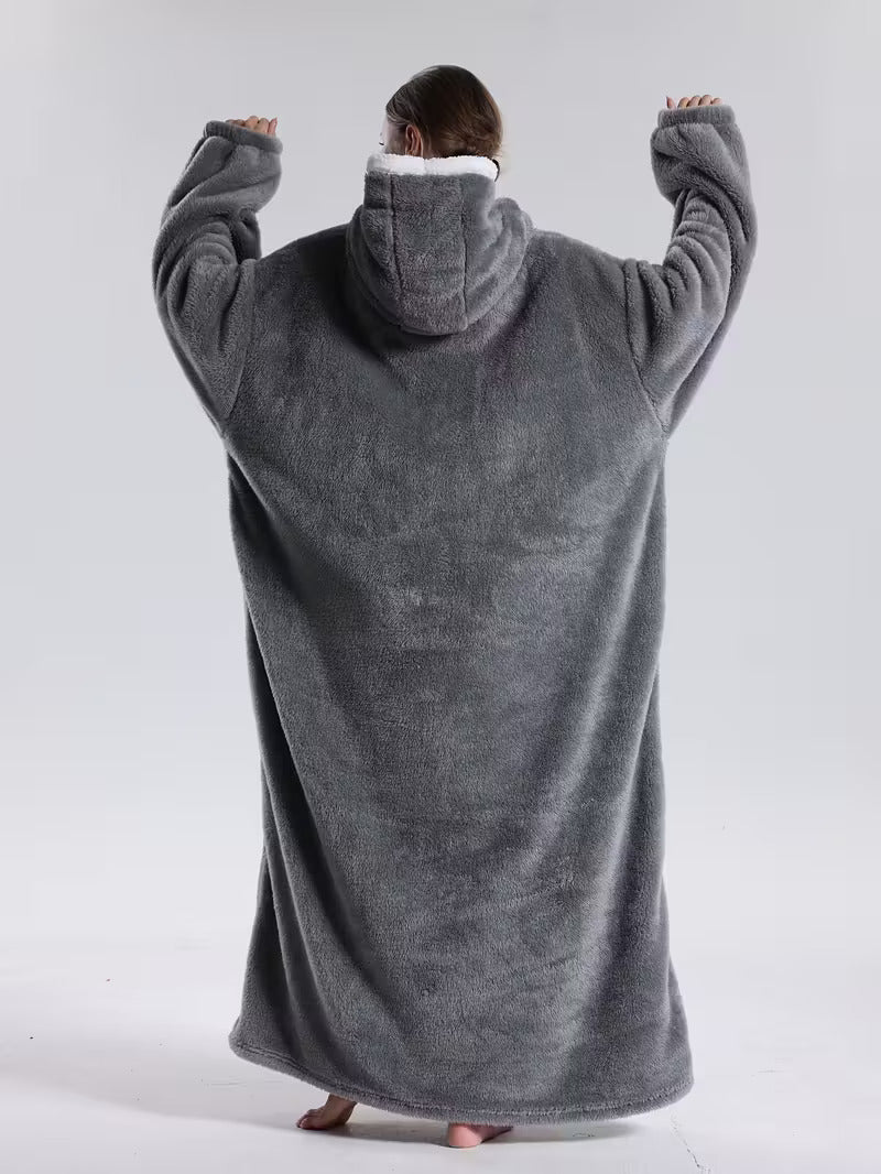 Hoodie Couverture | Couverture avec manches | Pull Couverture Portable | WärmeHood