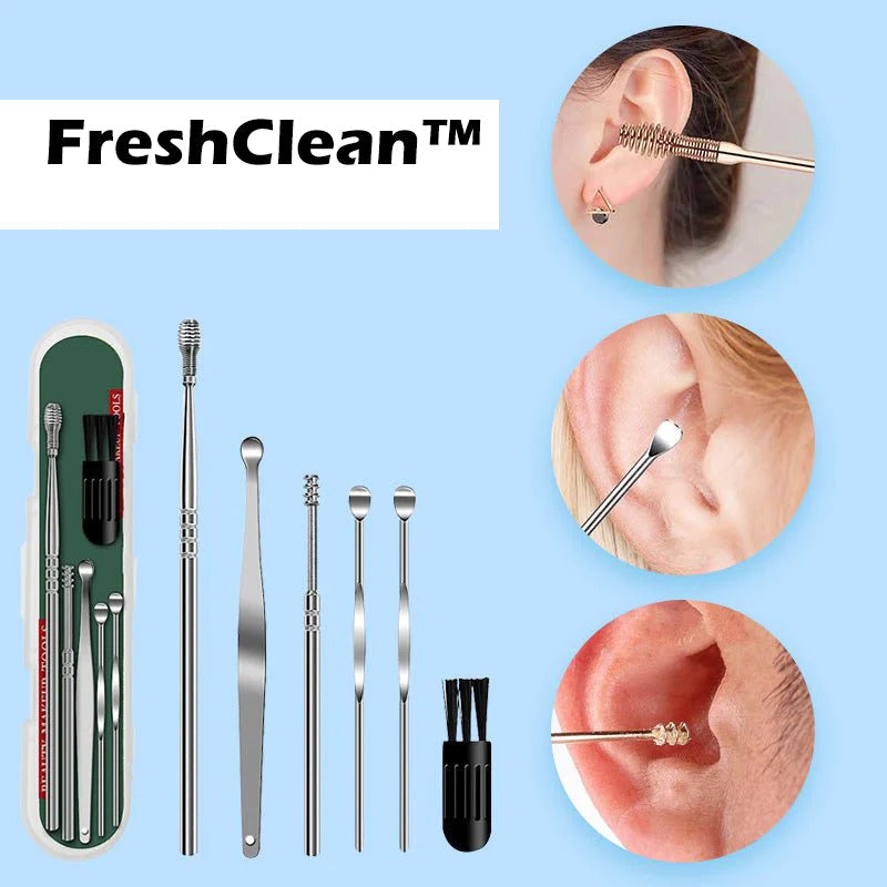 Kit de Nettoyage des Oreilles PureSoothe™ Ultimate — Ressentez le Bonheur d'une Fraîcheur Profonde et Sans Douleur Chaque Jour