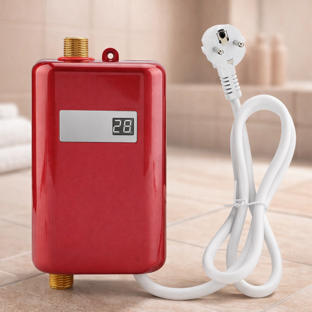 Chauffe Eau Électrique Instantané avec Contrôle Numérique de la Température