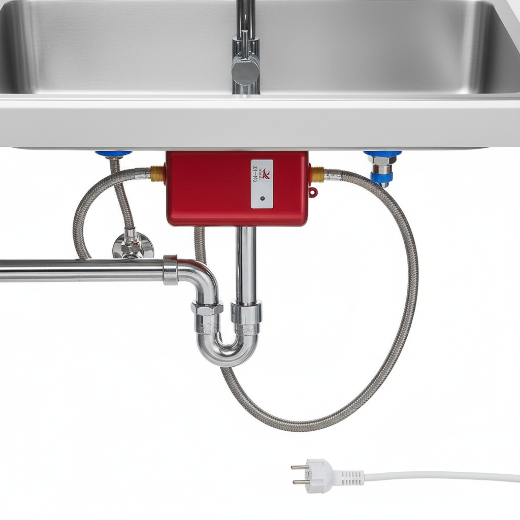 Chauffe Eau Électrique Instantané avec Contrôle Numérique de la Température