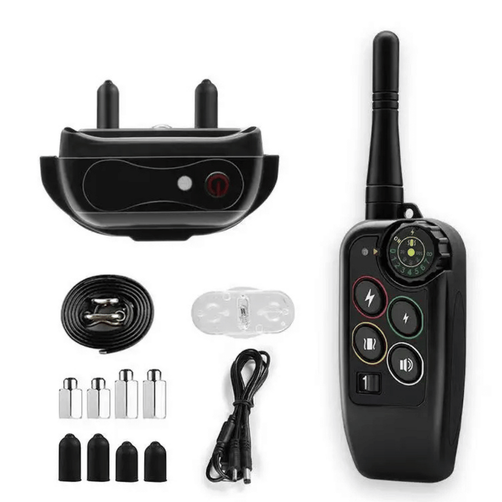 Collier Électronique pour Dressage de Chiens Imperméable à Longue Distance 1000m & Télécommande