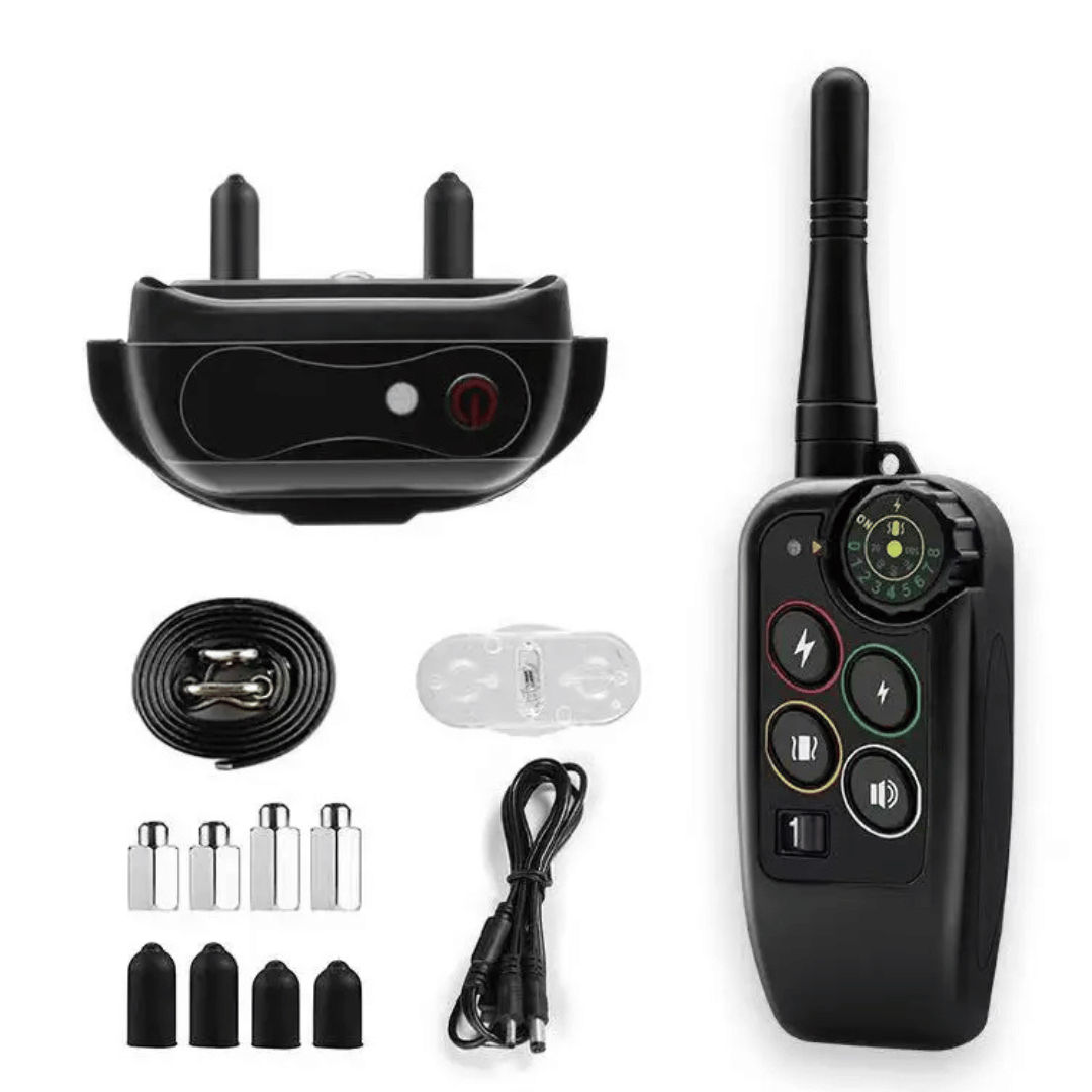 Collier Électronique pour Dressage de Chiens Imperméable à Longue Distance 1000m & Télécommande