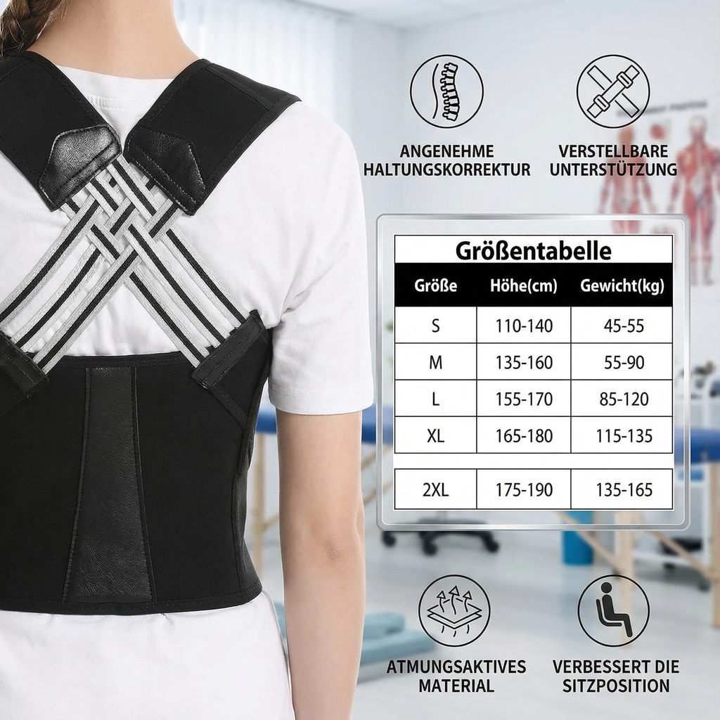 Ceinture Correctrice de Dos Agréable