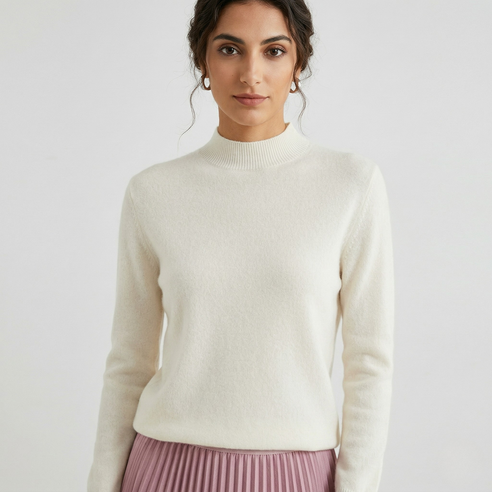 Pull Femme en Maille Douce Élégant Chaud