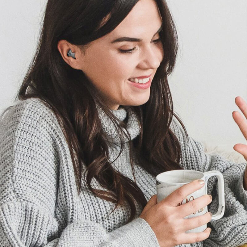 Casque de sommeil sans fil invisible Ipx5 étanche